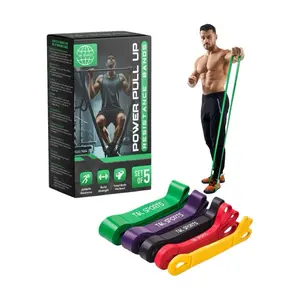 T&L Sports Resistance Bands - Power Pull Up Exercise Tools in Assorted Colors for Versatile Resistance Training