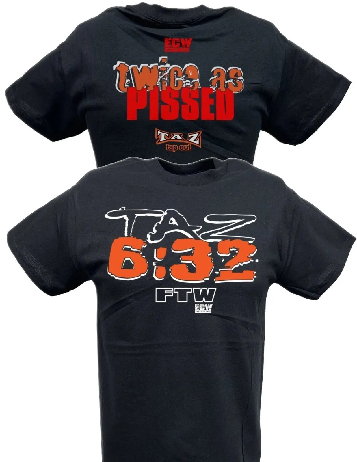 Taz 632 ECW Twice as Pissed T-shirt, Graphic Tee, Gift For Her, Gift For Fan