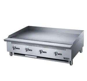 Dukers USA, DCGM48, Griddle With Four Burners