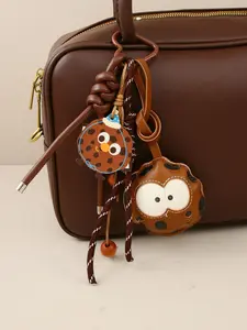 Mini Cookie Biscuit Handmade DIY Cute Acrylic Drawstring Bag Charm, Versatile Casual Car Keychain Gift Accessory