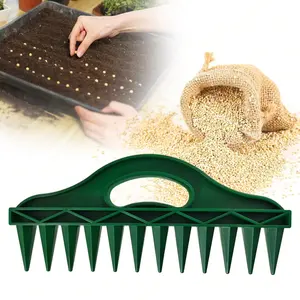 Portable Gardening Tool for Precision Seed Spacing, Ideal for Vegetables Flowers Herbs, Durable Ergonomic Design, Garden Grid