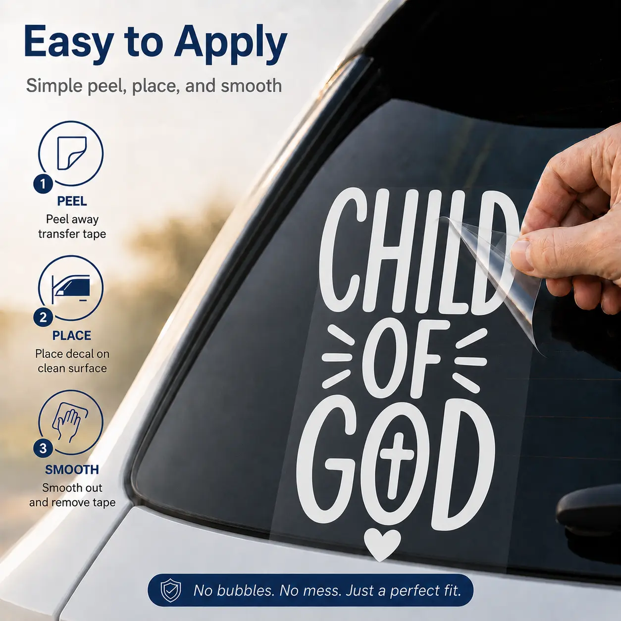 Child of God Vinyl Car Decal