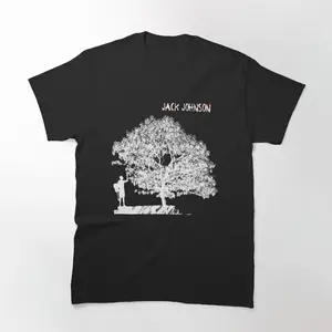 Jack Johnson Tee T-Shirt - Tribute to the Iconic Singer-Songwriter Jack Johnson - Perfect for Acoustic Music Fans and Beach Lovers - Relaxed and Stylish Apparel