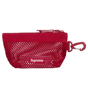 Supreme Mesh Mini Pouch Red by StockX
