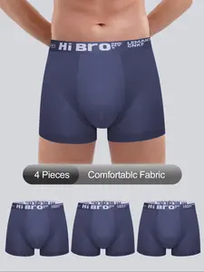 Men's Bamboo Fiber Shorts Set, Loose-Fit Casual Design, All Season Comfortable Fit, Perfect Gift for Daily Wear & Outdoor Activities, Underwear