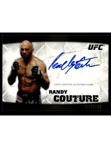 2010 Topps UFC Knockout #A-RC Randy Couture Auto /188