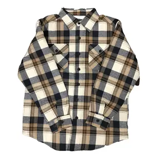 LA GATE  STYLE NO:LG-1128 man Flannel Jacket long sleeve