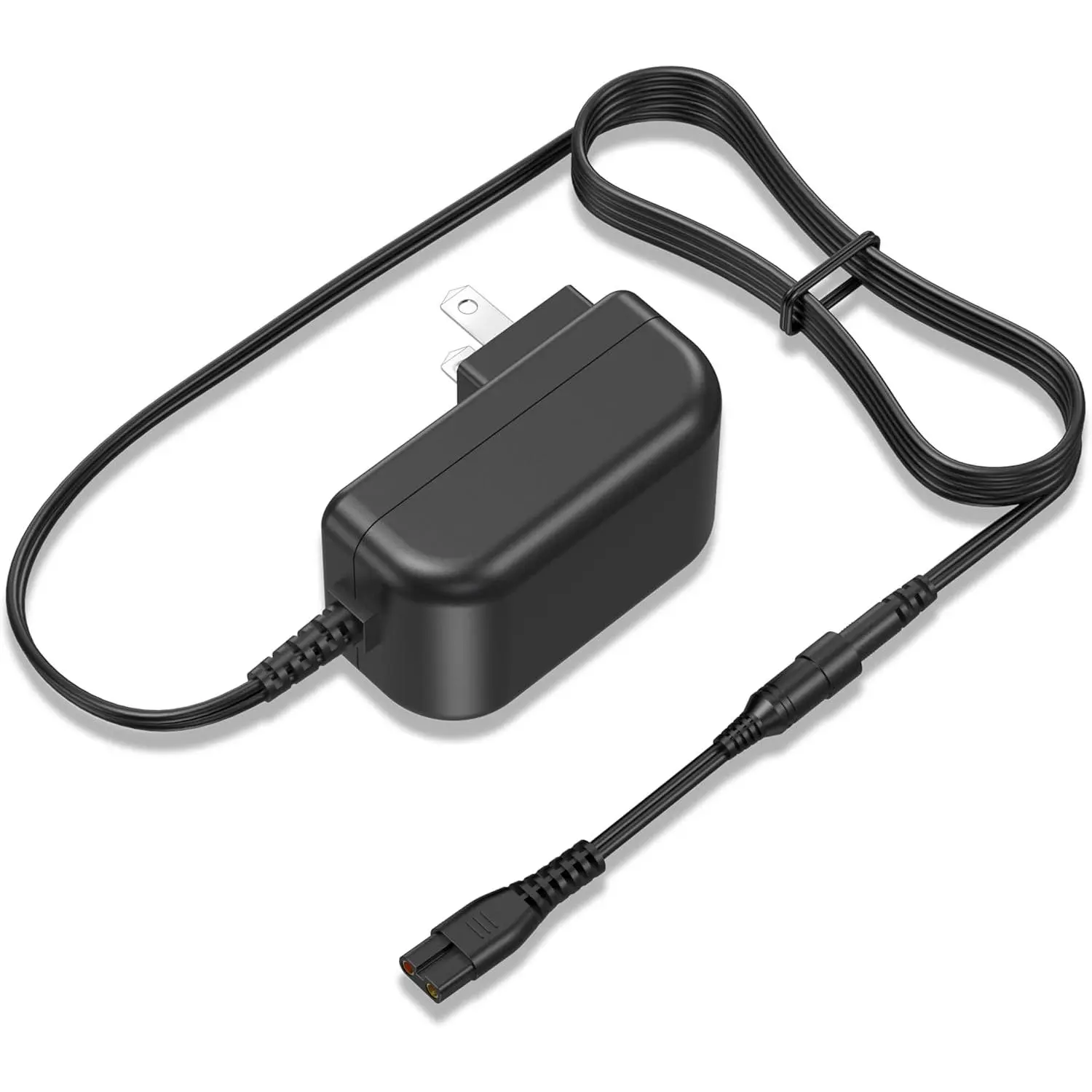 6Ft AC Adapter Power Cord for BaBylissPRO PRO FX787/FX788 Trimmers & FX870/FXSSM Clippers - US Wall Plug, DC 4.5V 1.2A, Over Temperature Protection, UL-Certified, Charger Tested, Energy Efficiency VI, Safe Charge, 2.8x1.6x1.4in Extra Long Supply, 1.8M