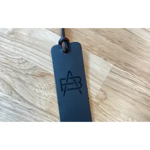 Personalized Leather Bookmarks