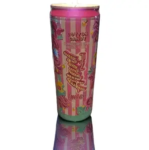 Alani Cotton Candy Candle - Sweet Scented with Cotton Candy Flavor Design