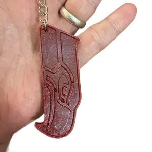 Handmade Resin Eagle Keychain - Perfect for Accessory and Key Pendant