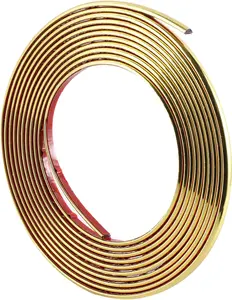 16.4FT Peel and Stick Molding & Wall Trim, Flexible Self-Adhesive Decorative Strip for Tile, Mirror, Ceiling, Floor, Panel, Cabinet