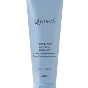 Glymed+ Essential Shave Cream - Foam Shaving Cream for Men - Aftershave Aloe Aloe Vera Coconut Comfort Cleanser Moisturizer Cleansing Moisture