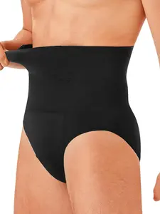 Men's High Waist Shapewear Panty, Tummy Control Butt Lifting Shaper, High Stretch Shapewear Bottoms for Men, Body Shaping Underwear