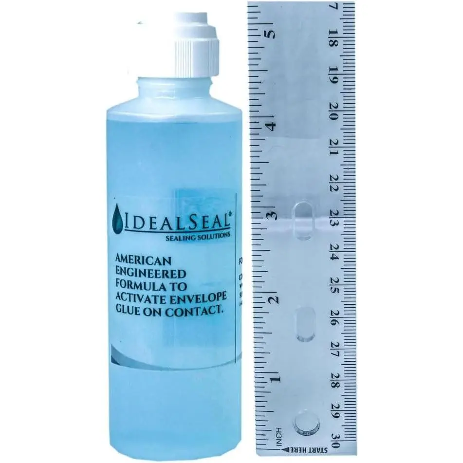 Replacement Envelope Moistener 120 ML 4 oz Dabber Bottle Sealing Solution for 3600 Envelopes Postage Stamp Envelope Seal
