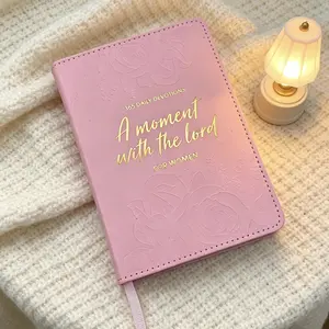 Gift for Her—A Moment with the Lord for WoMen, 365 Days Devotional Journal, Portable Daily Reflections NoteBook, Perfect Gift for Holidays Birthdays Christmas New Year, Self Improvement Journal,1 Minute with God
