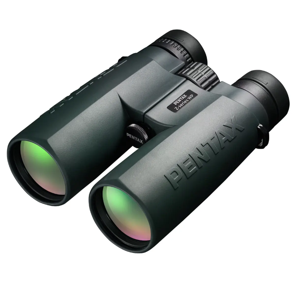 Pentax 10x50 ZD Series Water Proof Roof Prism Center Focus Binocular with 5.0 Degree Angle of View, Green