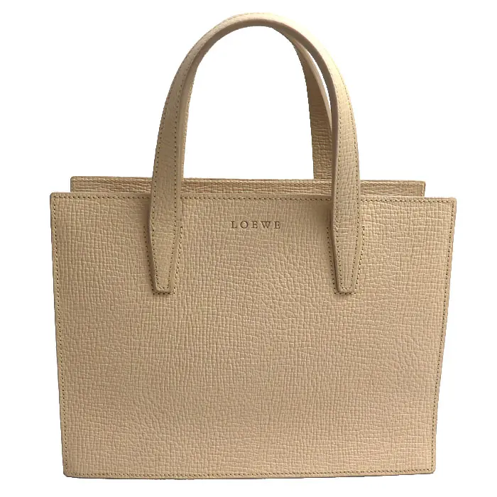 Pre-owned Loewe Calfskin Shoulder Bags Leather Handbag