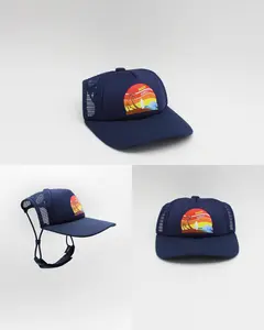 PupLid Maui Island Sunset Dog Trucker Hat | Pawsitive Partner | All Seasons Lightweight Breathable Fit
