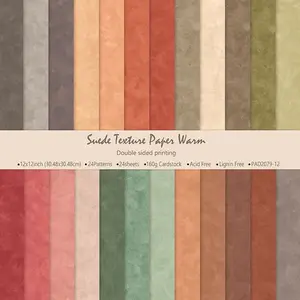 12x12 Boho Scrapbook Paper  Flower Patterned Papers Pad,24 Sheets Double-Sided Bobo Floral Scrapbooking CardStock Paper Pad for Holiday Cardmaking DIY Origami Papers.
