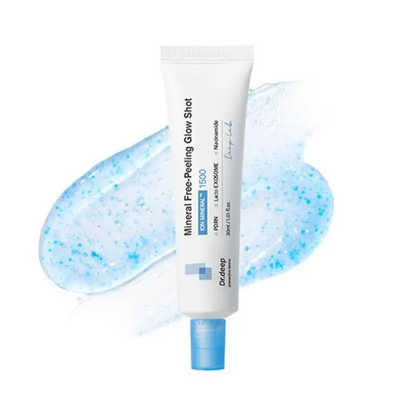 [Dr.deep Official] Mineral Free-Peeling Glow Shot 1500 | No-Wash Exfoliating Glow Cream for Smooth Glass Skin | K-Pharmacy Skincare
