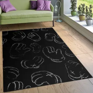 Hand Pattern Kas Rug Home Decor
