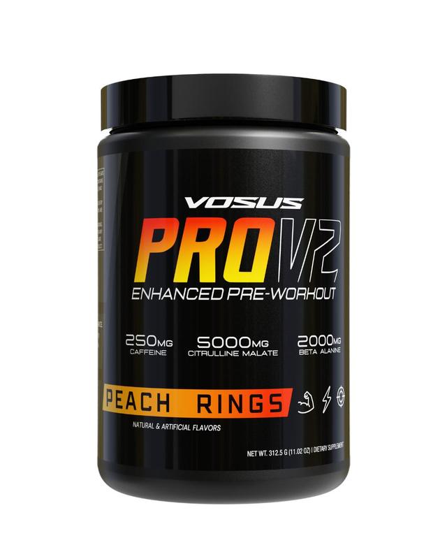 VOSUS PRO-V2 Enhanced Daily-Driver Pre-Workout Ice Pop Flavor for Smooth Energy Focus and Endurance Support with Citrulline Malate and Beta-Alanine - Healthcare