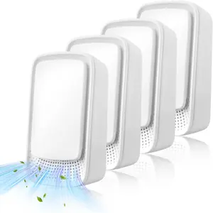 Plug-In Ionic Air Purifier (4 Pack),  Air Ionizer, Silent Filterless Air Purifier, Silent Filterless Air Purifier for , Portable Negative  Air Freshener for  Odors, Dust, and .