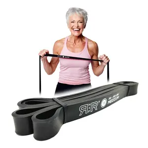 RR H+F Heavy Duty Resistance Band #3 Medium 30-50 lbs for Fitness Training and Exercise