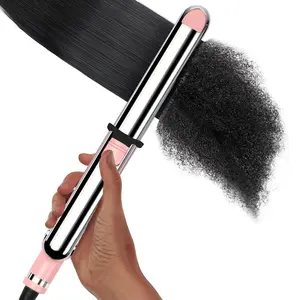 1pc Hair Straightener, 2 in 1 Hair Straightening Iron, Hair Curler, Professional Hair Styling Tool for Women, Hair Straightening Machine, Hair Styling Tools for Home & Salon Use, Curling Iron for Curly Hair