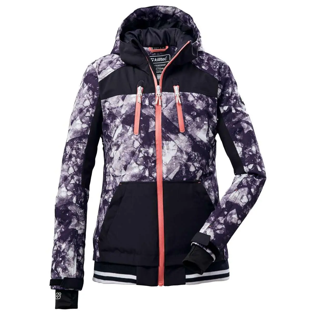 Killtec Junior's Ski Style Print Jacket 2022