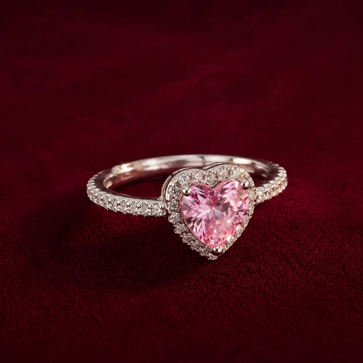 Adjustable Promise Ring for Women, Engagement Proposal Ring with Ring Gift Box, Promise Ring for Girlfriend, Ring Gift for Her