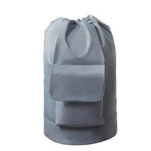 Portable Oxford Fabric Drawstring Laundry Bag