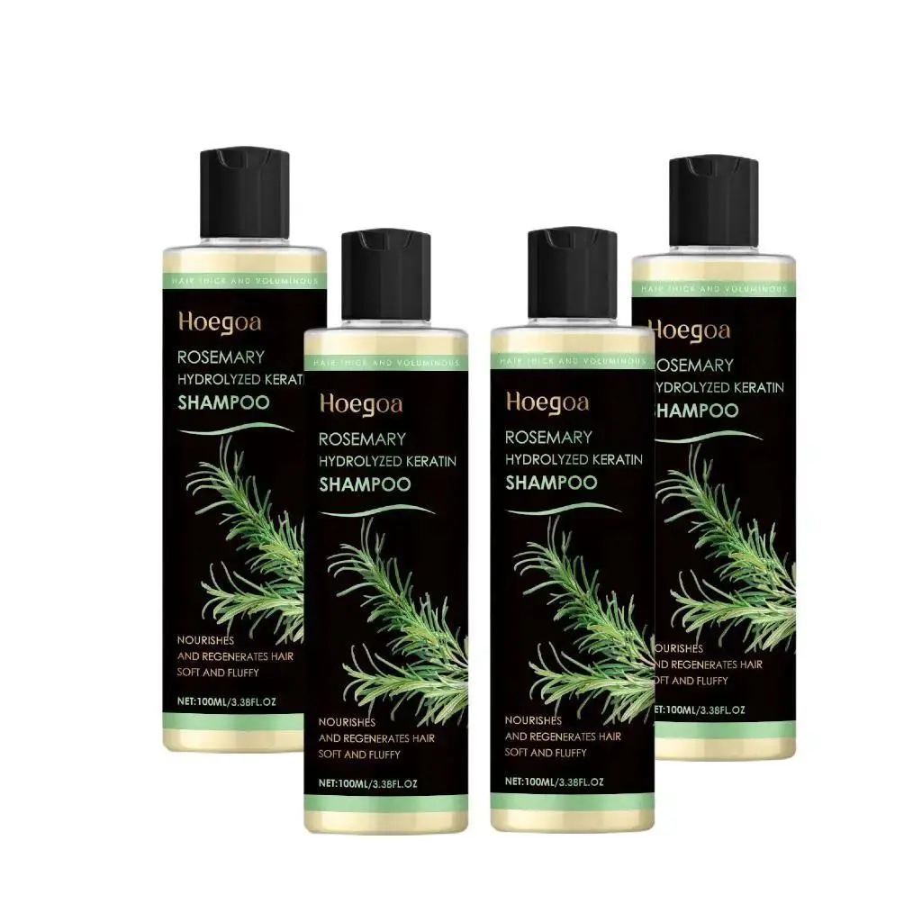 Organic Rosemary Extract Shampoo - 0 Alcohol, Scalp Nourishment, Long-Lasting Freshness, Anti-Dandruff, Dry Hair Moisturization, Suitable for All Textures, Haircare, Cleanser