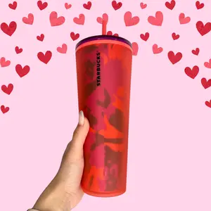 Floral Soft Touch venti 24 oz Tumbler