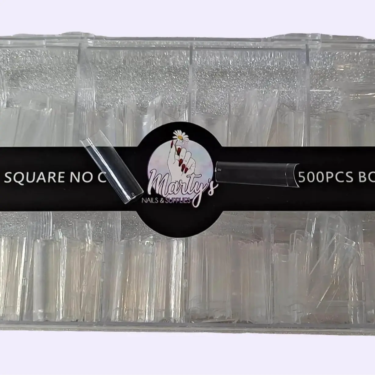 Marty's Nails Tapered Square Nail Tips