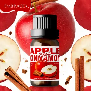 Apple Cinnamon Essential Oil 10ML, Aromatherapy Diffusers & Humidifiers, Long-Lasting Scent, Home Decor Gift Idea, Natural Oil