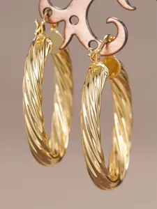 1 Pair Classical Hoop Earrings For Women For Wedding Engagement Anniversary Party Jewelry Valentine's Day Gift Statement Earrings