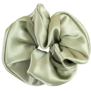 100% silk scrunchies