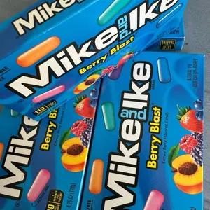 Mike and Ike Berry Blast 3 Pack Combo - Chewy Berry Flavored Candy - 110g Each - Perfect for Snacking