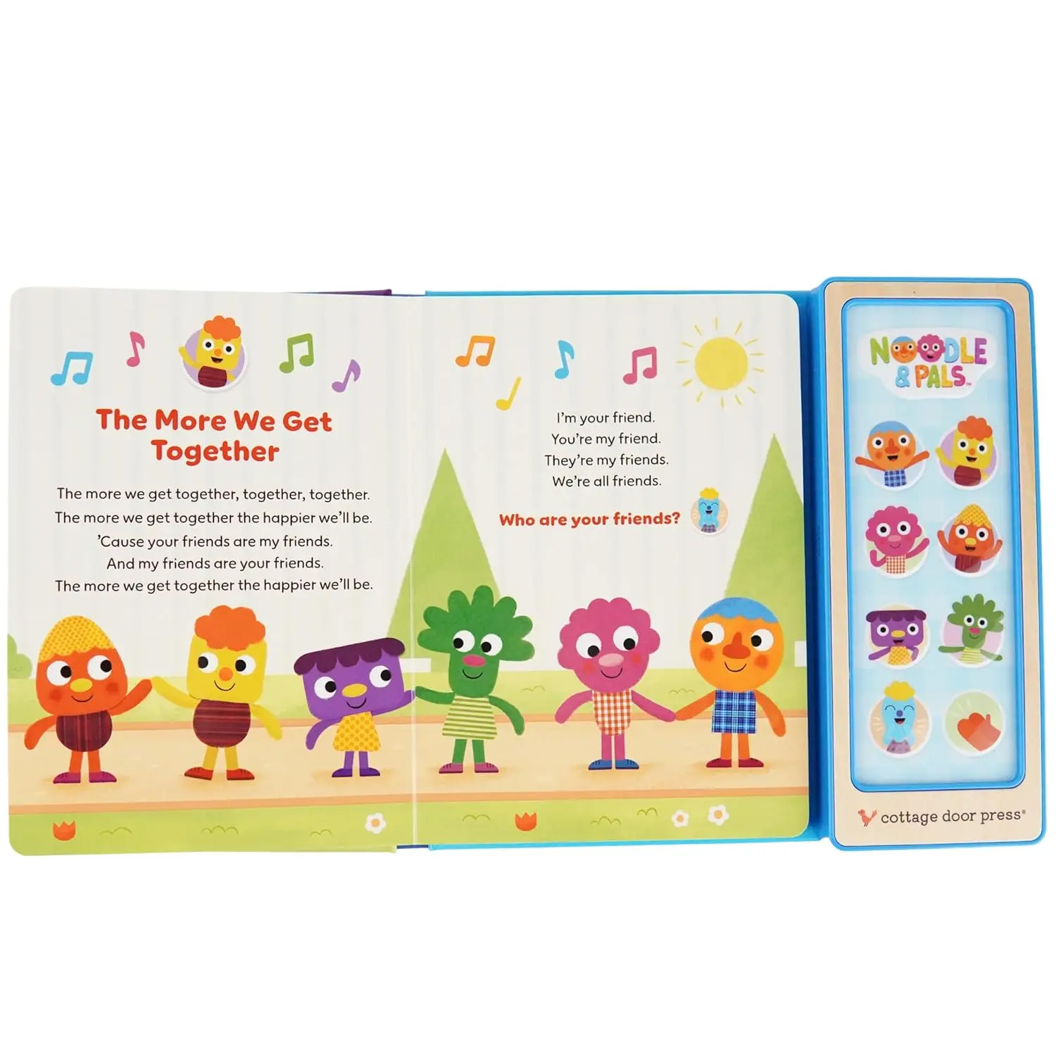 Super Simple Happy Songs Board Book - Board Book Format, 9 Sing