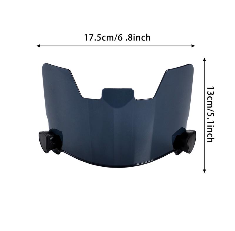 RainbowFootball Visor  - Football Helmet Visor Fits Adult & Youth Football Helmets- Football Visors for Helmet - Anti-Fog, Scratch Resistant Clear Visor Football Face Shield