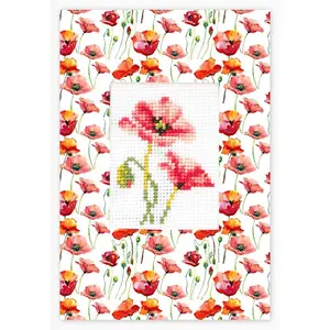 Post Card SP-56L Counted Cross-Stitch Kit