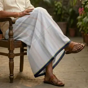ExclusiveX Lungi for Men with Artisan-Woven Finish