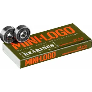 Mini Logo Bearings Series 3 8mm 8pk