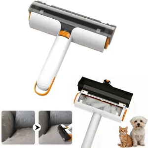 Multifunctional Pet Curler, Portable Washable Hair Removal Brush, Efficient Household Dog and Cat Roller, Hair Stick Tool
