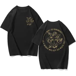 I Won't Be Remеmbered As A Woman Who Kеpt Her Mоuth Shut 2Sided Shirts, Women Powеr Shirts tb0428