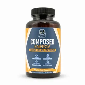 Zenith Performance Composed Energy Capsules | 30-Day Supply | 90 Capsules Vitamin