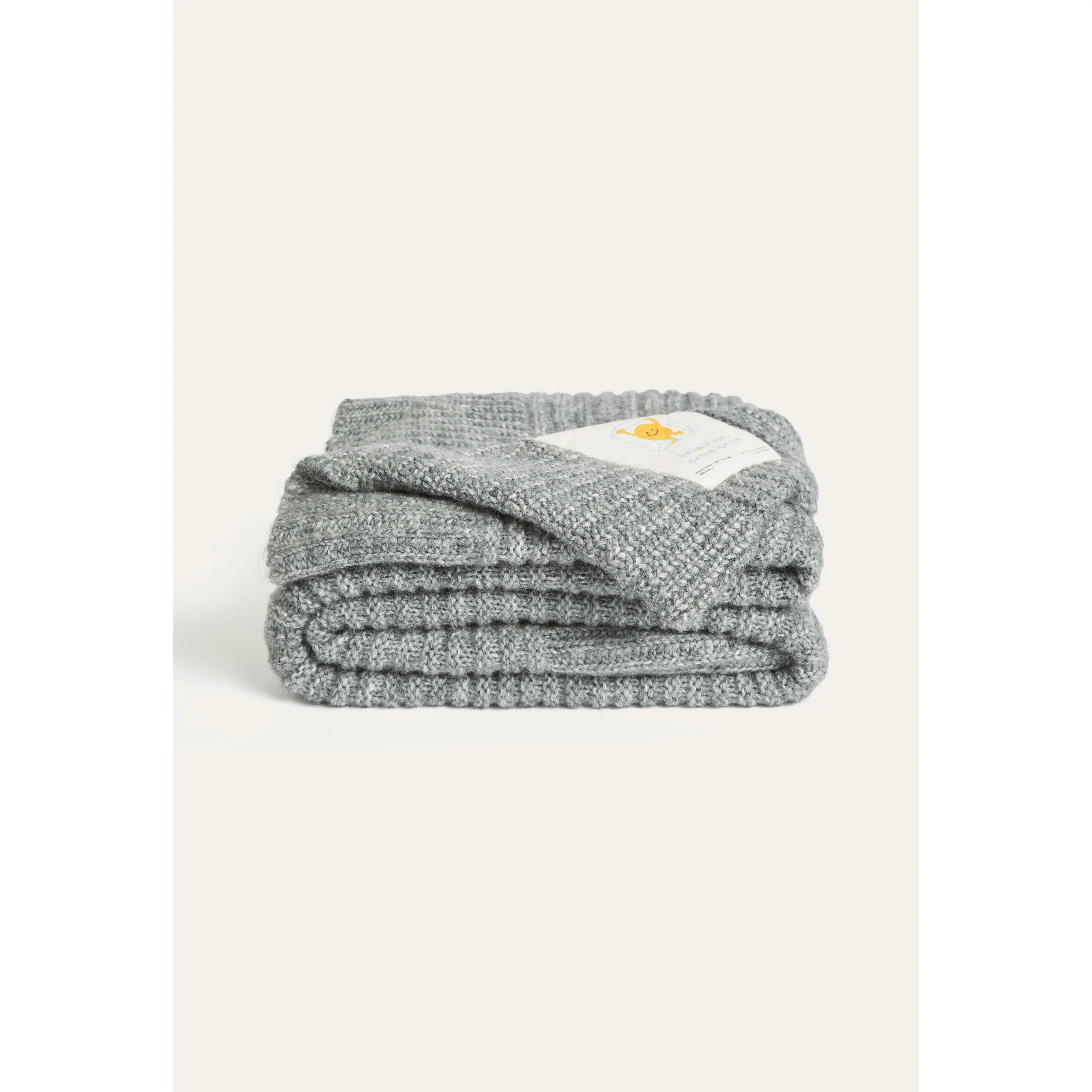 Melange Knit Blanket Soft Warm Throw