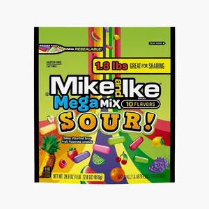Mike and Ike, Mega Mix Sour, 28.8 Ounce, Viral Tiktok